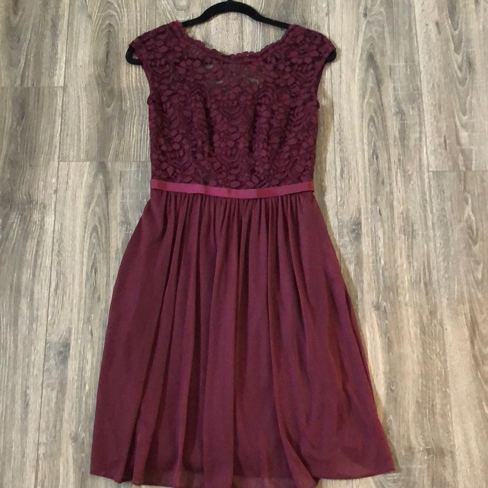 David’s bridal bridesmaid dress size 2